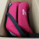 Diono Solana Lite Backless Booster Car Seat Pack of 2, Lightweight & Portable for Travel, Machine Washable Covers, 40-100 lbs, Pink Cotton Candy, Manufactured Date 04/18/2026