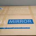 Antok LED Bathroom Mirror, LED Mirror with Lights for Bathroom, Lighted Vanity Mirrors for Wall, AntiFog, Dimmable, Tempered Glass, Memory Function, 3 Colors, Safe Use, 48" L x 32" W, White