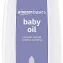 Amazon Basics Baby Oil, Lavender Scented, 14 Fluid Ounce, 1-Pack (Previously Solimo)