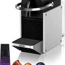 Nespresso Pixie Aluminum Espresso Machine by De'Longhi