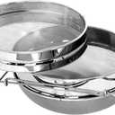BeeCastle Double Sieve Honey Strainer, Stainless Steel Honey Strainer Honey Filter Honey Extractor Equipment for 5 Gallon Bucket, Honey Harvesting Tool for Beekeeping