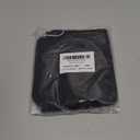 BAGSMART Small Makeup Bag, Puffy Portable Cosmetic Pouch with Charm Zipper, Water-Resistant Travel Organizer for Women (Black, Small)