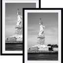2 Pack 19"x25" Picture Frame Bundle, Black