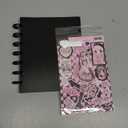 Kpop Photocard Binder with 30Pcs Inner Pages 3 Inch Photocard Holder Book Sleeves A5 Idol Card DIY Collector 23 Polaroid Photo Album, Black