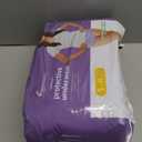 Amazon Basics Postpartum Incontinence Underwear for Women, Maximum Absorbency with Bladder Leak Protection, Fresh Protection, Disposable, Large, Lavender, 18 Count