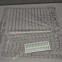 XL Slotted Quilting Ruler 17-3/4 "x 22" Extra Large Slotted Quilting Ruler, 17.75x22in