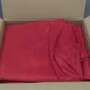 10-Pack Red Tablecloths for Rectangle Tables, 60 x 102 Inches, Stain-Resistant Polyester Fabric for 6 Foot Tables - Washable Table Covers for Weddings, Banquets, Birthday Parties, Events