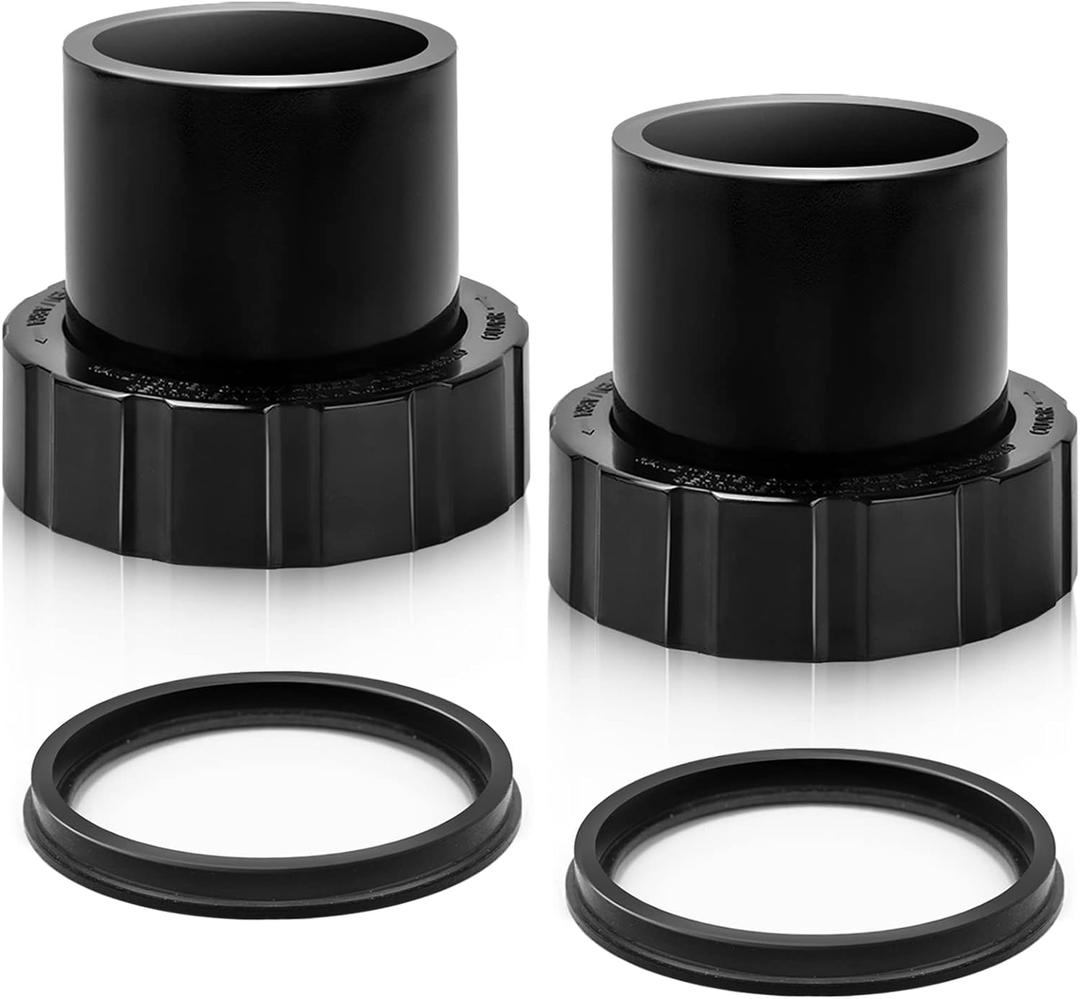 SPX3200UNKIT Union Connector Replacement Kit for Hayward Tristar, Northstar, EcoStar Pumps, Swim Clear Cartridge Filter & Universal H-Series Low Nox Heater, for Hayward Pool Heater Parts - 2 Pack