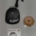 Coffee Mug Warmer - Fastest Heating & Highest Temperature, Coffee Cup Warmer for Desk Auto Shut Off, 4 Temp Settings & 1-12H Timer, Smart Electric Beverage Warmer for Coffee, Tea (Black)