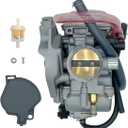 LSSM Carburetor Replacement for 2002 2003 2004 2005 2006 2007 SUZUKI VINSON 500 LTF500F 4X4 ATV Carburetor Carb