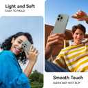 AOTESIER Shockproof for iPhone 14 Pro Max Case, Upgraded [Camera Protection] Food Grade Silicone Phone Case with [2 Screen Protectors], Anti-Scratch Soft Microfiber Lining Inside, 6.7 inch, Natural