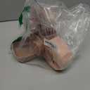 Kenond 35oz Hanging Automatic Pet Food Water Dispenser, Auto Gravity Pet Feeder and Waterer Set, Cage Cat Food Bowl Dog Feeding Station for Puppy and Kitten Rabbit Chinchilla Hedgehog Ferret (Pink)