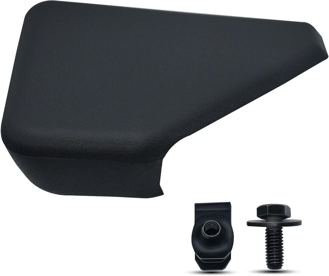 Right Rear Running Board End Cap Compatible with Ford F150 F250 2015-2020 for F-Series Super Duty 2017 Replace# FL3Z16A455BA FL3Z 16A455 BA FL3Z-16A455-BA
