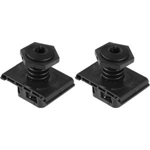 uxcell 2 Pcs Adjustable Hood Bumper Buffer No.55276482AB/68217759AA for Dodge for Ram 2500 2003-2005 for Jeep Compass 2009