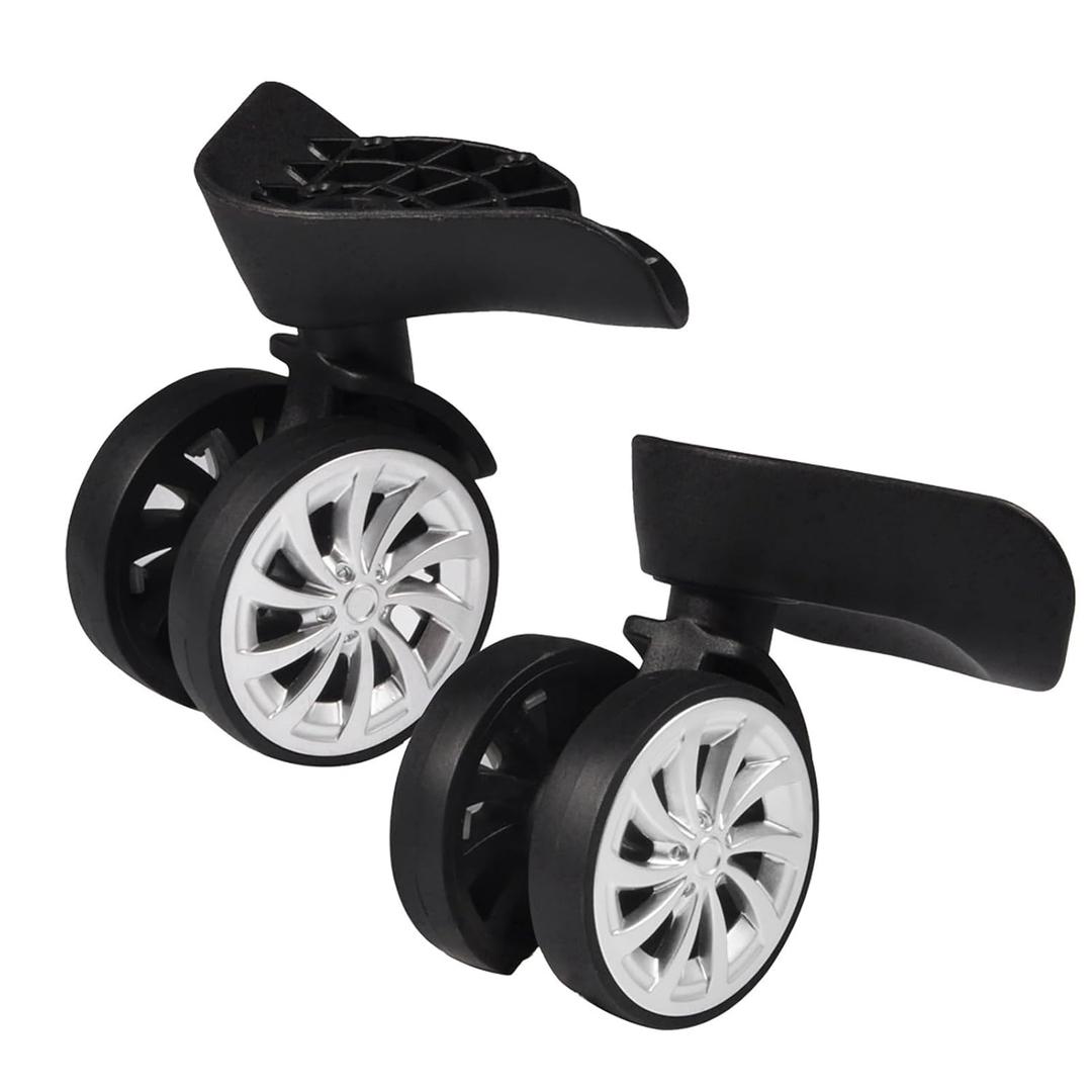 Luggage Wheel, Suitcase Swivel Wheel Replacement Roller Travel Trunk Caster Luggage Kit