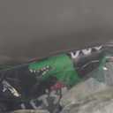 Kids Punching Bag Set, 2.75ft Filled Heavy Bag Kickboxing Bag with 2KG Sponge & 6oz Gloves, Hanging Boxing Bag for Kids Youth Boxing, MMA, Muay Thai, Karate, Martial Art, Home Gym Training