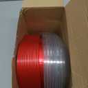 Patelai 25 Sets 22.7 oz Valentine's Heart Shaped Cake Pans with Lid 7.4 '' Valentine's Day Large Disposable Foil Aluminum Heart Baking Pan Tins for Valentines Day Baking Wedding Party Supplies(Red)