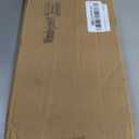 Foldable Disposable Shoe Cover Box Dispenser Fabric Storage Bin Holder with Used Shoe Covers and Welcome Please or Remove Sign for Open House Supplies(Black, Gray)