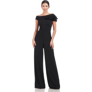 JS Collections Women's Lilith Jumpsuit (Black, M)
