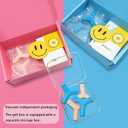 Aligner Chewies for Teeth - Premium Silicone Chew Tools for Better Fitting Invisible Aligners (Pack of 2) (Pink)