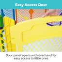 Toddleroo by North States - Superyard Colorplay 2-Panel Door Extension: 65.5 Inch Play Yard Extension with Door - Works with Superyard Playpens - Colorplay