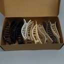 8 Piece French Flat Hair Clips for Women  Matte No-Slip duckbill Claw Barrettes for Thick & Thin Hair, Side Slide Volume Clips for Girls (Style 2)