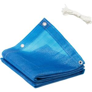 90% Shade Cloth for Plants 3.3 Ft × 6.6 Ft Greenhouse Shade Cloth for Protect Vegetable Plants Fruits Flowers Crops - Blue
