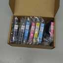 NoahArk 7 Packs T098 T099 Remanufactured Ink Cartridge Replacement for Epson 98 99 for Artisan 700 710 725 730 800 810 835 837 Printer (2 Black,1 Cyan,1 Magenta,1 Yellow,1 Light Cyan,1 Light Magenta)