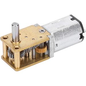 Mini Micro Metal Gear Motor, Reduction Motor Geared Motor N20 DC12V Speed Reduction CW/CCW Micro Motor DC Gear Motor(DC12v16RPM)
