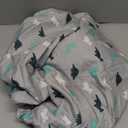 Bassinet Sheet 4 Pack for Baby Boys or Girls, Bassinet Sheets Ultra Soft Universal Fit for Most Rectangle, Oval, Hourglass Bassinet Mattress, Bassinet Sheets, Grey