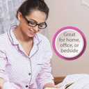 Boost Eyewear 6 Pack Reading Glasses, Traditional Black Frames, for Men and Women, with Comfort Spring Loaded Hinges, Black, 6 Pairs (+3.00)