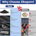 Zikopomi Weighted Vest Woman Man, 20 LBS Weight Vest with Reflective Stripes for Workout, Strength Training, Running, Fitness, Muscle Building, Weight Loss, Rucking Vest