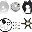 Upper Water Pump Repair Kit 99157T2 for Mercury Mariner 2 Stroke 15-25 HP 4 Stroke 9.9-15 HP 46-99157T2