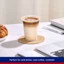 JOLLY CHEF 1000 Pack 12 oz Clear Plastic Cups, Disposable Cups Drinking Cups for Ice Coffee, Milkshake, Cold Drinks