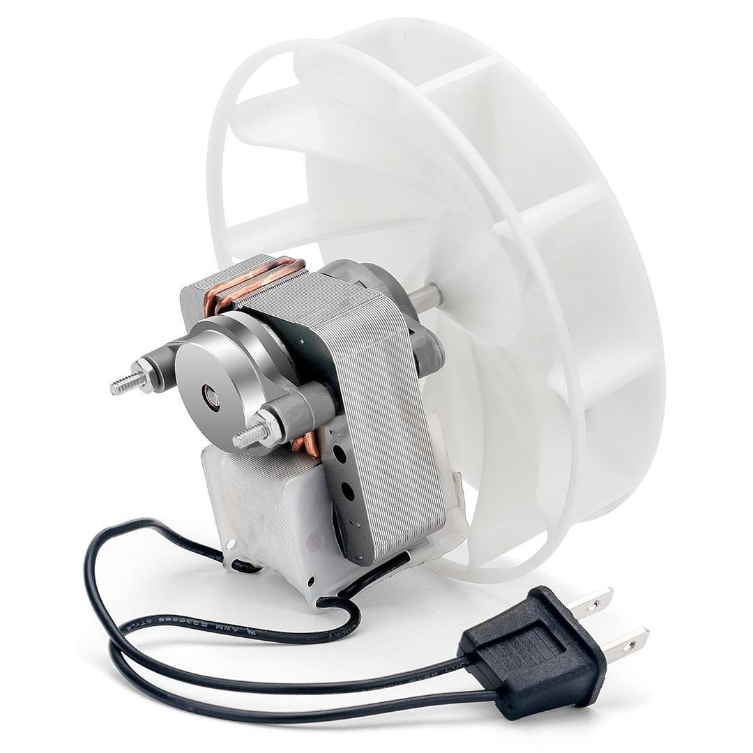 Upgraded 70CFM Bathroom Exhaust Fan Motor Replace 99080166 BP28 YJF6178 Bath Motor Fit for Br-oan Nu-Tone Nau-tilus 678 671 679 658 657 655 Vent Bath Fan Motor-60HZ 120V 1.1A CCW by Fetechmate