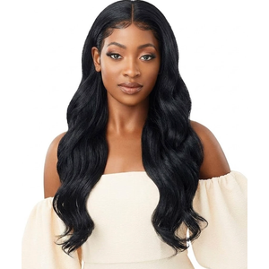 Outre melted Hairline Lace Front Wig Frontal Effect Hairline HD Transparent Lace SERAPHINE Black