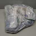 MIULEE 100% Blackout Curtains 108 Inch Long 2 Panels Set for Bedroom, Thick Faux Linen Black Out Curtain Room Darkening Back Tab Pleat Window Textured Drapes with Hooks for Living Room, Chambray Blue