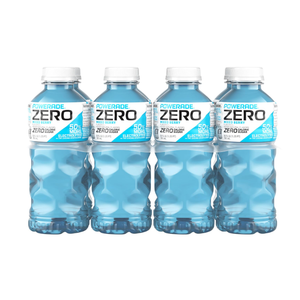 POWERADE Electrolyte Enhanced Zero Sugar Mixed Berry Sports Drink, 20 Ounce (Pack of 24) (EXP 01/19/26)