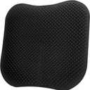 Ergonomic Silicone Seat Cushion, Black, Pain Relief Support for Office, Car, Wheelchair, Coccyx, Sciatica, Lumbar Support Breathability Seat Cushion