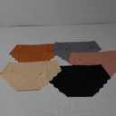 Women's Seamless Hipster No Show Invisible Ice Silk Stretch Underwears Pack Bikini Underwear Panty 5 pcs M