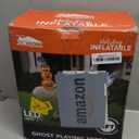 Joiedomi 6 FT Long Animated Halloween Inflatable Outdoor Decoration, Ghost Inflatable Halloween Decor Outdoor, Blow Up Ghost Playing Seesaw for Yard Decoration, Outside Decor