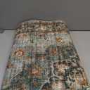 3x4 Area Rugs for Living Room: Perfect for Bedroom Kitchen Kids Room Nursery - Stain & Water Resistant Non-Slip Pet & Child Friendly Vintage Carpet (Green, 3x4)