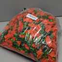 Bougainvillea Artificial Hanging Flowers Plants for Outdoors Decoration, 2pcs Fake Flowers Silk Bougainvillea Vines Realistic UV Resistant Faux Flowers for Outdoor Planters Porch Patio Gardens, Orange