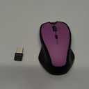 Mouse for MacBook Wireless Bluetooth Mouse Laptop MacBook Air Mac Pro Rechargeable Silent PC iPad Optical Mouse with Jiggler Dual Mode Switch Bluetooth 5.2/3.0 and 2.4GHz USB Type-C Receiver Purple