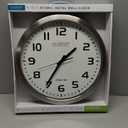 La Crosse Technology Wall Clock, Metal, 16-inch Dia. (WT-3161WH)