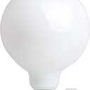 OMAYKEY 15W Dimmable Large LED Globe Bulb, Opal Glass Bulb 100W Equivalent 1000 Lumens, 4000K Neutral White E26 Medium Base, Vintage Edison G125/G40 Oversize Globe, Milky White Light Bulb