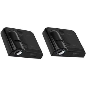 Unifizz 2Pcs Ala-ba-ma Crim-Son Tide Car Door Lights Logo Projector - Universal Wireless Car Door Led Projector Lights for UA All Car Models