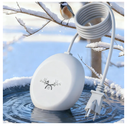 Bird Bath Heater for Outdoors in Winter, 80w Birdbath Heaters for Outdoor Bird Bath Deicer with Thermostatically Control, Heated Bird Bath Water Heater for Bird Chicken Livestock, With 10ft Cord