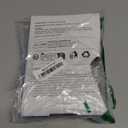 24 Pcs Chair Leg Floor Protectors Square, Black Silicone Felt Furniture Leg Pads Caps Covers for Hardwood Floors(Fit:1-1/16" to 1-5/8")