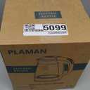 1500W Electric Kettle with Temperature Control  6Temp Presets for Tea/Coffee, Double Wall CoolTouch, 4H Keep Warm, 1.7L Borosilicate Glass & BPAFree, Fast Boil for Home/Office